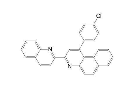 1-(4-Chlorophenyl)-3-(2-quinolinyl)benzo[f]quinoline