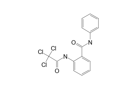 N-PHENYL-2-[(TRICHLOROACETYL)-AMINO]-BENZAMIDE