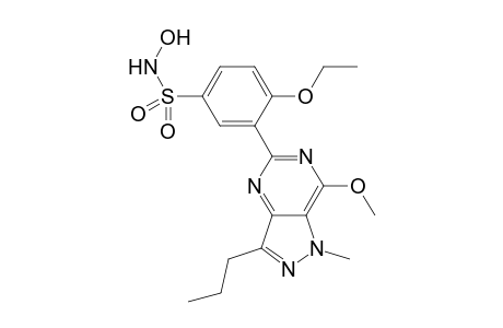 4-Ethoxy-N-hydroxy-3-(7-methoxy-1-methyl-3-propyl-1H-pyrazolo[4,3-d]pyrimidin-5-yl)-benzenesulfonamide
