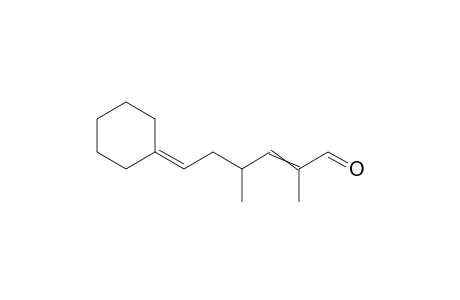 6-Cyclohexylidene-2,4-dimethylhex-2-enal