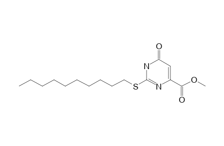 Methyl 2-decylthioorotate