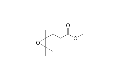 3-(2,3,3-trimethyl-2-oxiranyl)propanoic acid methyl ester