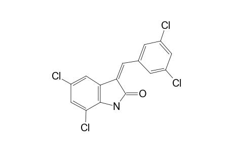 5,7-Dichloro-3-[3,5-dichlorobenzylidene]oxindole