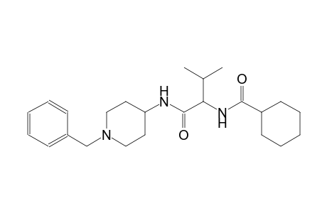 N-(1-{[(1-benzyl-4-piperidinyl)amino]carbonyl}-2-methylpropyl)cyclohexanecarboxamide