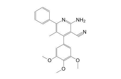 2-amino-5-methyl-6-phenyl-4-(3,4,5-trimethoxyphenyl)nicotinonitrile