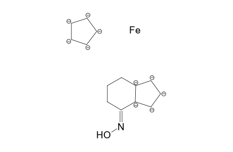 Iron, (.eta.5-2,4-cyclopentadien-1-yl)[(1,2,3,3a,7a-.eta.)-4,5,6,7-tetrahydro-4-(hydroxyimino)-1H-inden-1-yl]-, stereoisomer