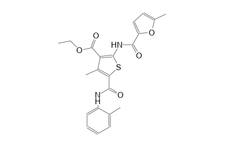 ethyl 4-methyl-2-[(5-methyl-2-furoyl)amino]-5-(2-toluidinocarbonyl)-3-thiophenecarboxylate