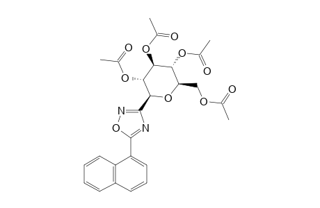 5-(1-NAPHTHYL)-3-C-(2,3,4,6-TETRA-O-ACETYL-BETA-D-GLUCOPYRANOSYL)-1,2,4-OXADIAZOLE