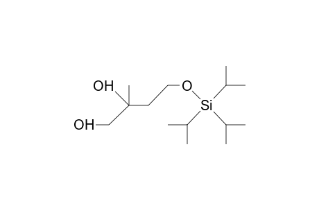(S)-2-Methyl-1,2-dihydroxy-4-triisopropylsilyloxy-butane