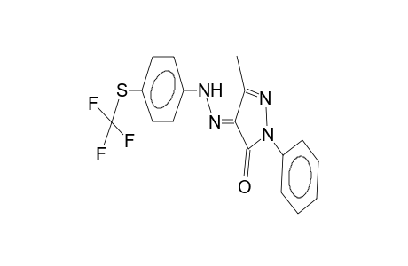 1-phenyl-3-methyl-4-(4-trifluoromethylthiophenylhydrazono)-2-pyrazolin-5-one