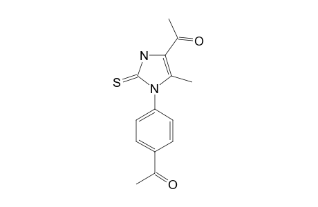 4-ACETYL-1-(4'-ACETYLPHENYL)-1,3-DIHYDRO-5-METHYL-2H-IMIDAZOLE-2-THIONE