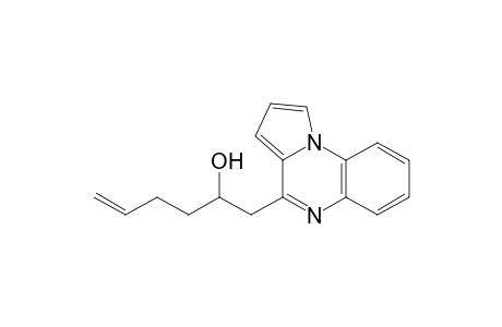 4-(2-Hydroxy-5-hexenyl)pyrrolo[1,2-a]quinoxaline