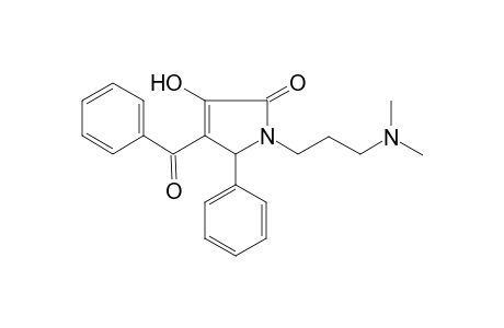 4-Benzoyl-1-(3-dimethylamino-propyl)-3-hydroxy-5-phenyl-1,5-dihydro-pyrrol-2-one