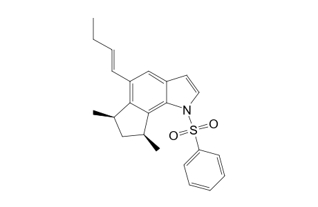 (6R,8S)-5-[(E)-1-Butenyl]-6,8-dimethyl-1-(phenylsulfonyl)-1,6,7,8-tetrahydrocyclopent[g]indoleisomer