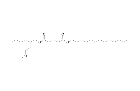 Glutaric acid, 2-(2-methoxyethyl)hexyl tridecyl ester