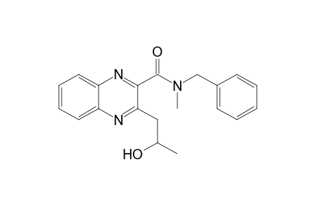N(2)-Benzyl-N(2)-methyl-3-(2-hydroxypropyl)-2-quinoxalinecarboxamide
