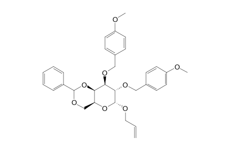 ALLYL-4,6-O-BENZYLIDENE-2,3-DI-O-PARA-METHOXYBENZYL-ALPHA-D-GALACTOPYRANOSIDE