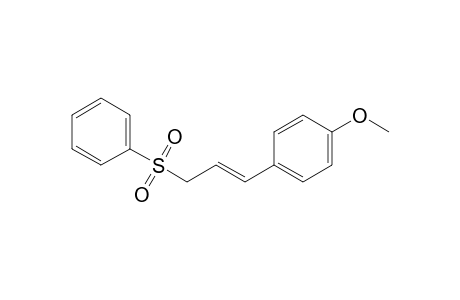 3-(Phenylsulfonyl)-1-(4-methoxyphenyl)propene