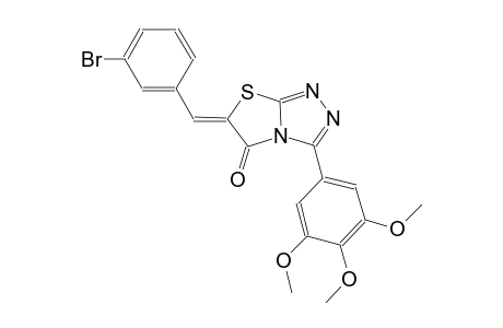 (6Z)-6-(3-bromobenzylidene)-3-(3,4,5-trimethoxyphenyl)[1,3]thiazolo[2,3-c][1,2,4]triazol-5(6H)-one