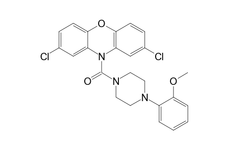 (2,8-Dichloro-10H-phenoxazin-10-yl)(4-(2-methoxyphenyl)-piperazin-1-yl)methanone