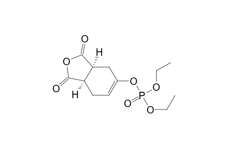 Phosphoric acid, diethyl 1,3,3a,4,7,7a-hexahydro-1,3-dioxo-5-isobenzofuranyl ester, cis-