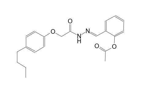 acetic acid, (4-butylphenoxy)-, 2-[(E)-[2-(acetyloxy)phenyl]methylidene]hydrazide
