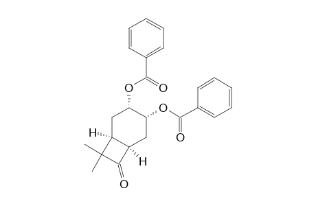 (1a,3a,4a,6a)-3,4-di(benzoyloxy)-8,8-dimethylbicyclo[4.2.0]octan-7-one