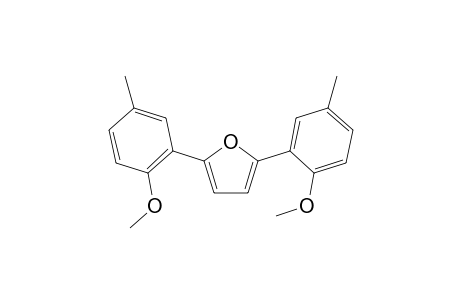 2,5-Bis(2-methoxy-5-methylphenyl)furan