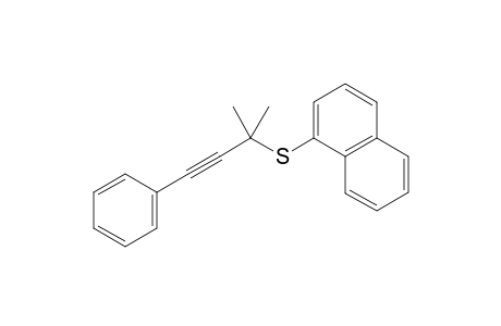 (2-Methyl-4-phenylbut-3-yn-2-yl) (Naphthalen-1-yl) Sulfide