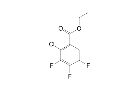 2-CHLORO-3,4,5-TRIFLUORO-BENZOIC-ACID-ETHYLESTER