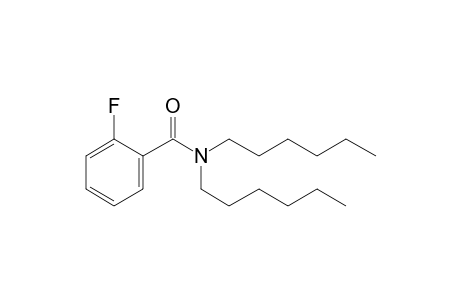 Benzamide, N,N-dihexyl-2-fluoro-