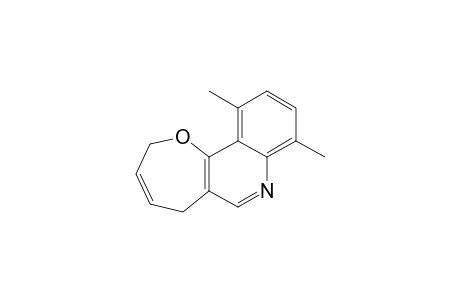 8,11-Dimethyl-2,5-dihydrooxepino[3,2-c]quinoline