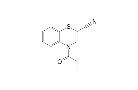 4-Propanoyl-4H-1,4-benzothiazine-2-carbonitrile