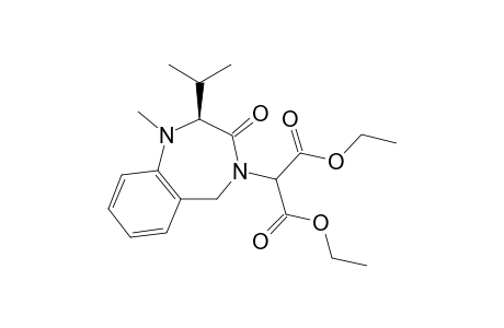 1-[bis(Ethoxycarbonyl)methyl]-2-oxo-3-isopropyl-4-methyl-5,6-benzo-1,4-diazacycloheptane