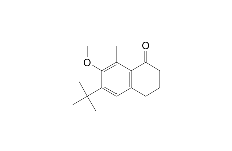 6-tert-Butyl-7-methoxy-8-methyl-1-tetralone