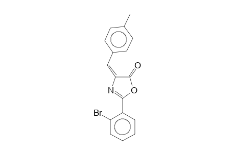 (4Z)-2-(2-Bromophenyl)-4-(4-methylbenzylidene)-1,3-oxazol-5(4H)-one