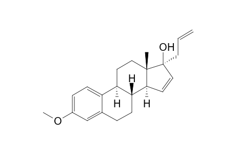 17.alpha.-Allyl-3-O-methylestra-1,3,5(10),15-tetraen-17.beta.-ol