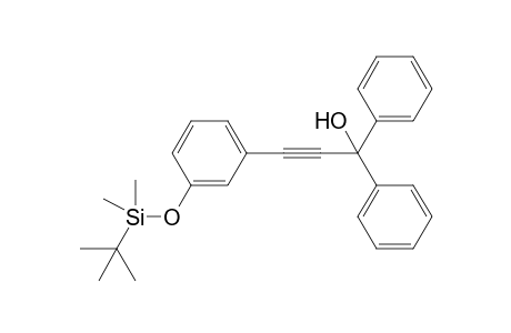 3-(3'-tert-Butyldimethylsilyloxyphenyl)-1,1-diphenylprop-2-yn-1-ol