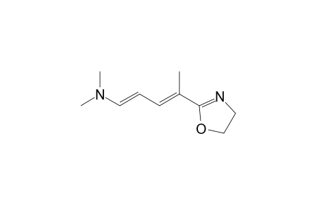 1,3-Pentadien-1-amine, 4-(4,5-dihydro-2-oxazolyl)-N,N-dimethyl-, (E,E)-