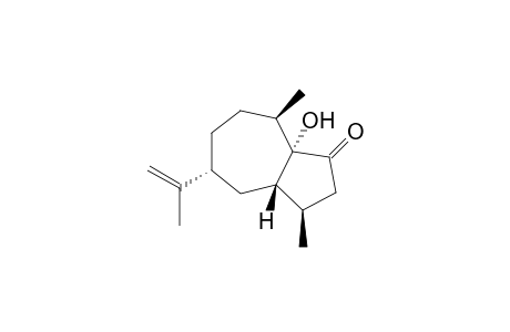 (3aSR,5RS,8RS,3R,8aS)-8a-Hydroxy-3,8-dimethyl-5-(prop-1-en-2-yl)octahydroazulen-1(2H)-one