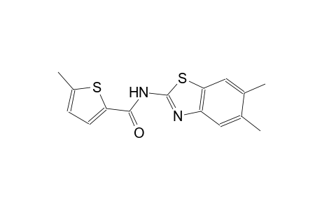 N-(5,6-dimethyl-1,3-benzothiazol-2-yl)-5-methyl-2-thiophenecarboxamide