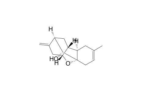 1H-2,5a-Methanodibenzofuran-10-ol, 2,3,4,4a,6,9,9a,9b-octahydro-8-methyl-3-methylene-, (2.alpha.,4a.beta.,5a.alpha.,9a.alpha.,9b.beta.,10R*)-