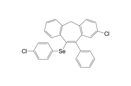 (2-Chloro-11-phenyl-5H-dibenzo[a,d][7]annulen-10-yl)(4-chlorophenyl)selane