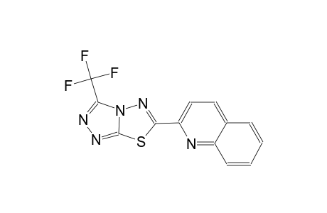 quinoline, 2-[3-(trifluoromethyl)[1,2,4]triazolo[3,4-b][1,3,4]thiadiazol-6-yl]-