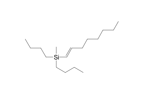 (E)-1-(dibutylmethylsilyl)-1-octene