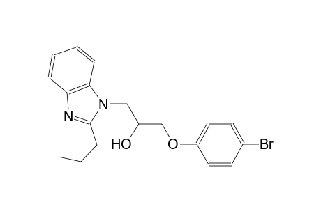 1H-benzimidazole-1-ethanol, alpha-[(4-bromophenoxy)methyl]-2-propyl-