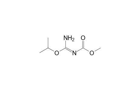 (aminoisopropoxymethylene)carbamic acid, methyl ester