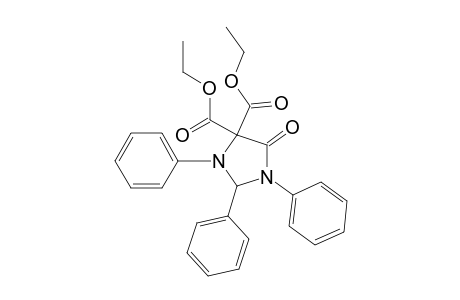 4,4-Imidazolidinedicarboxylic acid, 5-oxo-1,2,3-triphenyl-, diethyl ester