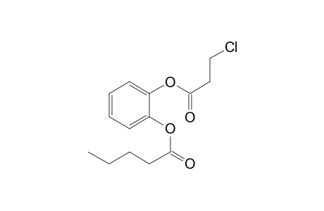 1,2-Benzenediol, o-(3-chloropropionyl)-o'-valeryl-