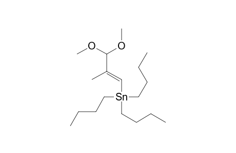 Stannane, tributyl(3,3-dimethoxy-2-methyl-1-propenyl)-,(Z)-,